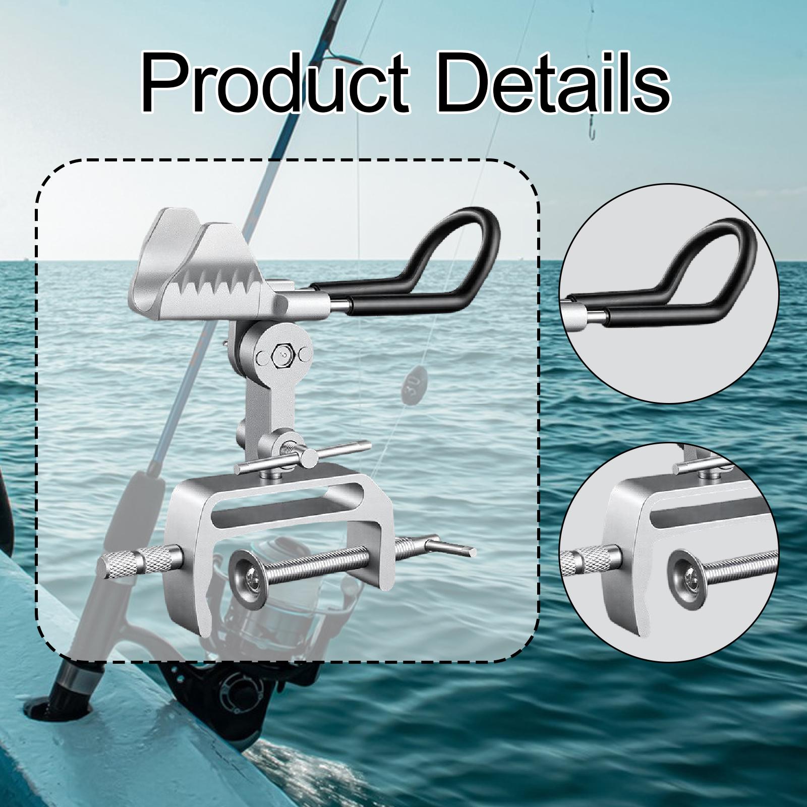 حامل صنارة صيد قابل للتعديل مص - مراجعة Fishing Kayak Crate وسعره